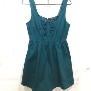 EUC 21 Teal Mini Dress with Tulle Sz. M